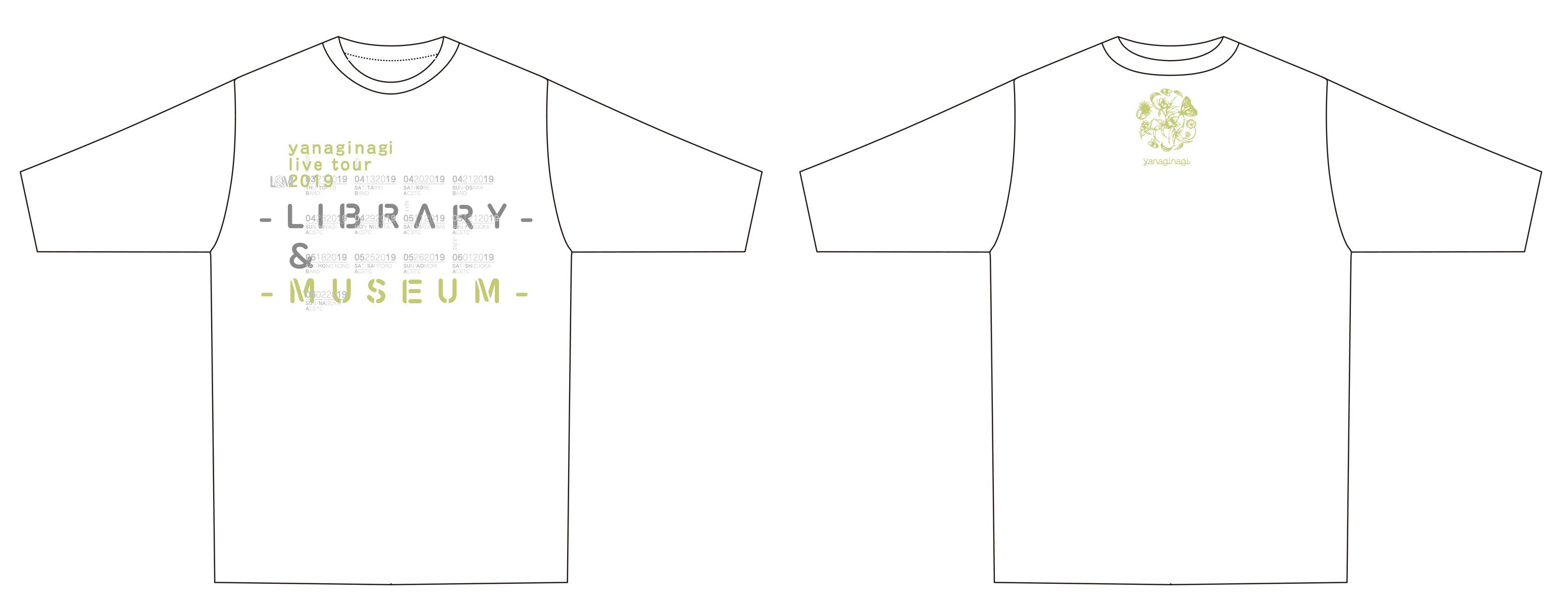 Tシャツ (-LIBRARY- & -MUSEUM-)