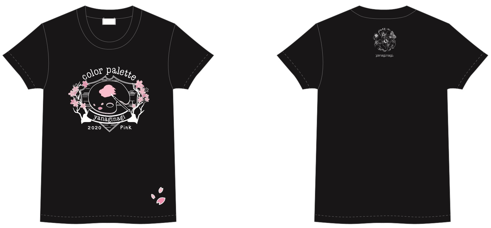 Tシャツ（color palette～2020 Pink～）　※premium fanclub会員限定商品